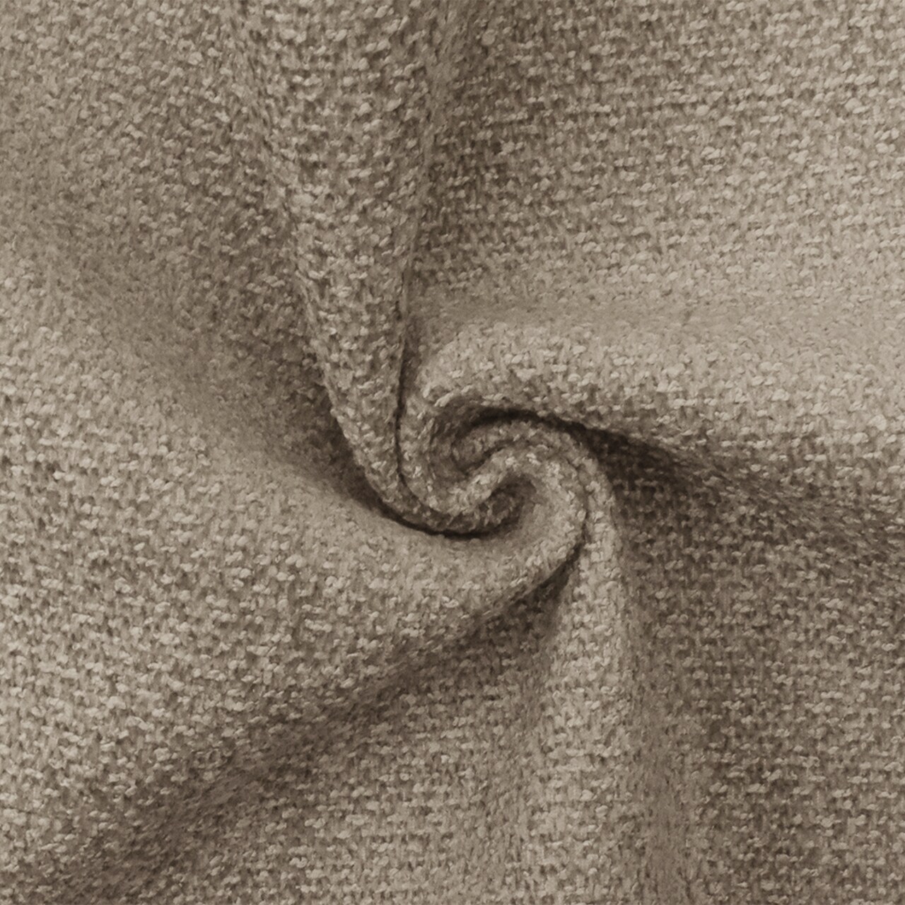 Taupe Khaki Brown Texture Polyester Chenille Woven Home Decorating Fabric By the Yard